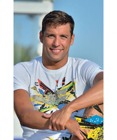 Chad Le Clos Tee white